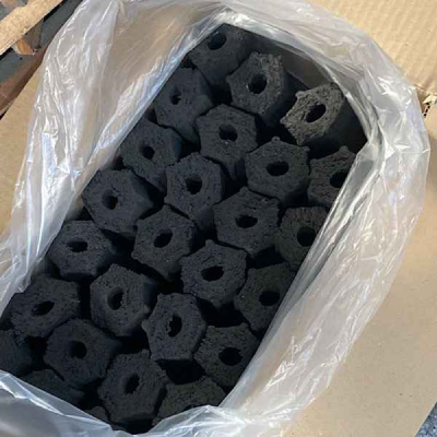 coconut charcoal briquette